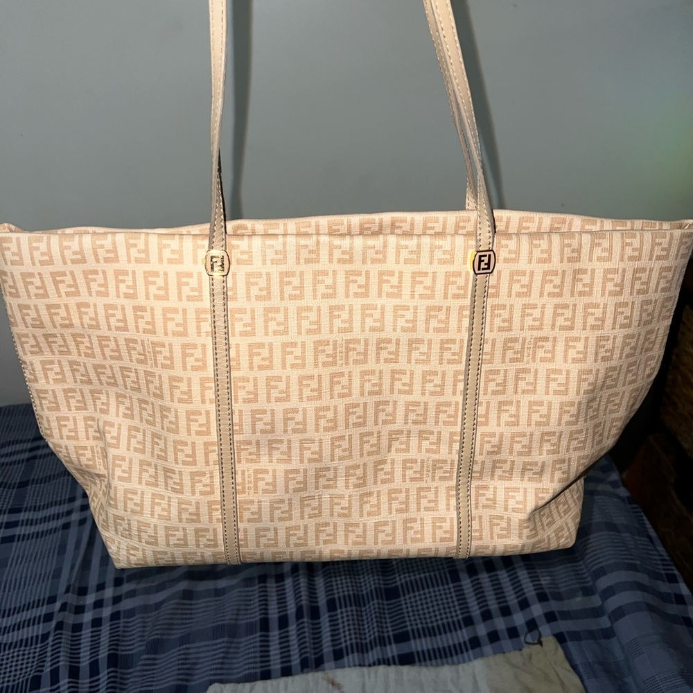 Fendi Nude Peach Tote